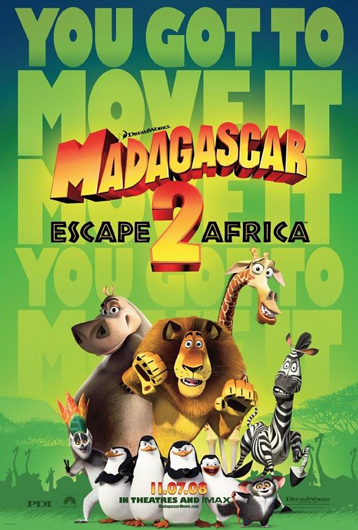 the movie poster: Madagascar: Escape 2 Africa (2008)