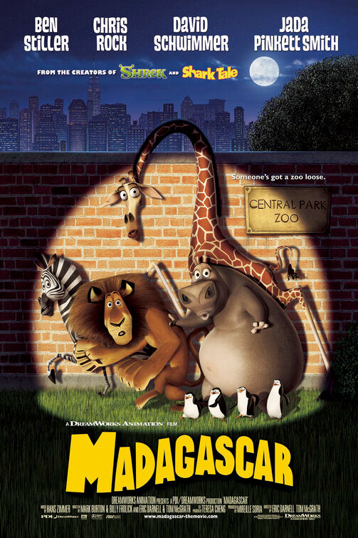the movie poster: Madagascar (2005) ver7