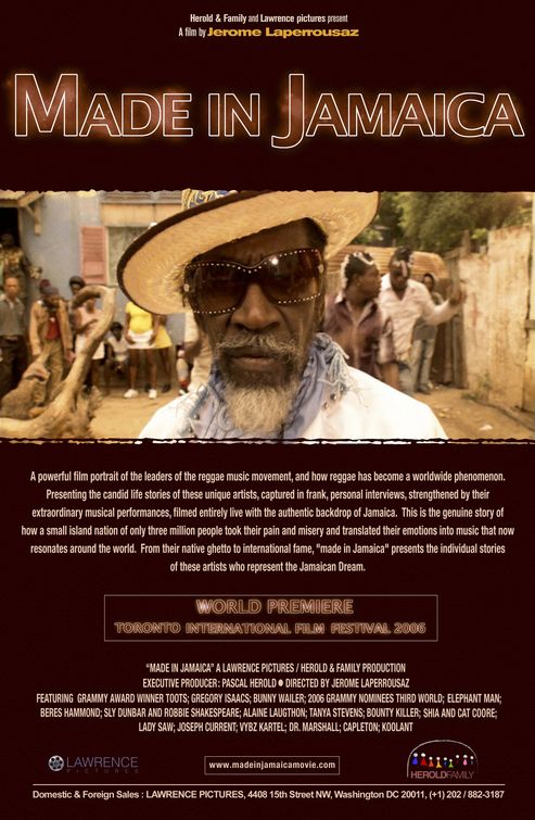 the movie poster: Made in Jamaica (2006)