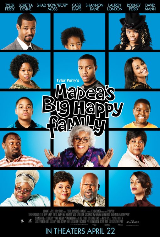 1000 piece jigsaw puzzle for the movie poster: Madea's Big Happy Family (2011) ver5