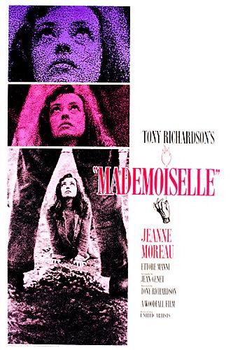 the movie poster: Mademoiselle (1966)