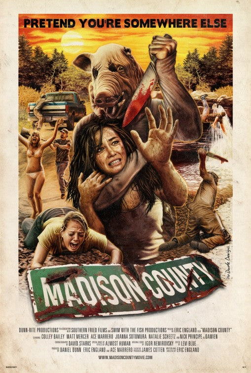 1000 piece jigsaw puzzle for the movie poster: Madison County (2011)