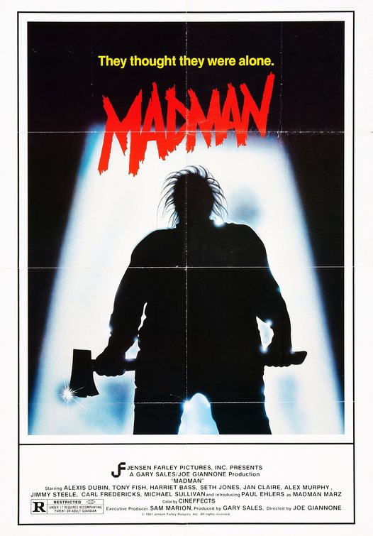 the movie poster: Madman (1982)