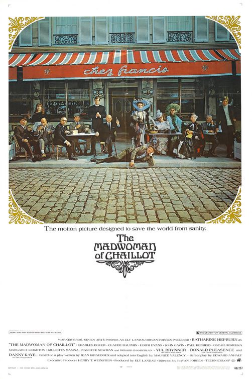 the movie poster: The Madwoman of Chaillot (1969)