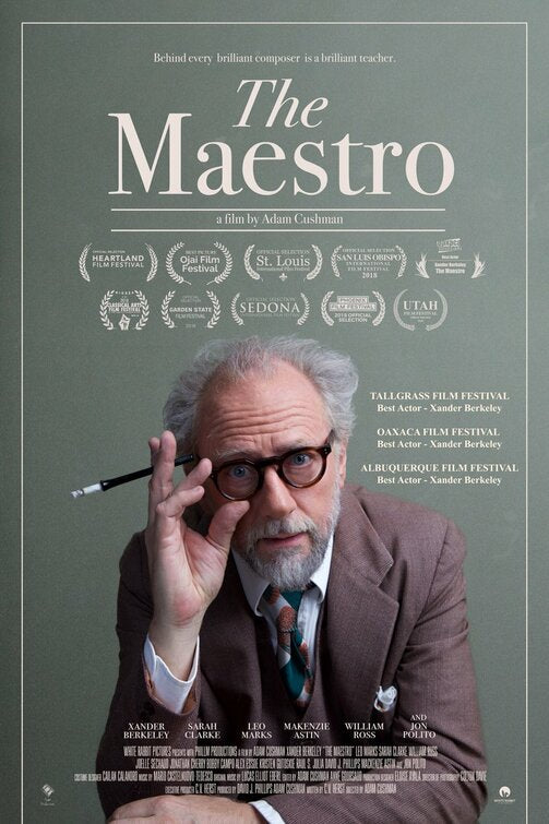 1000 piece jigsaw puzzle for the movie poster: The Maestro (2018)