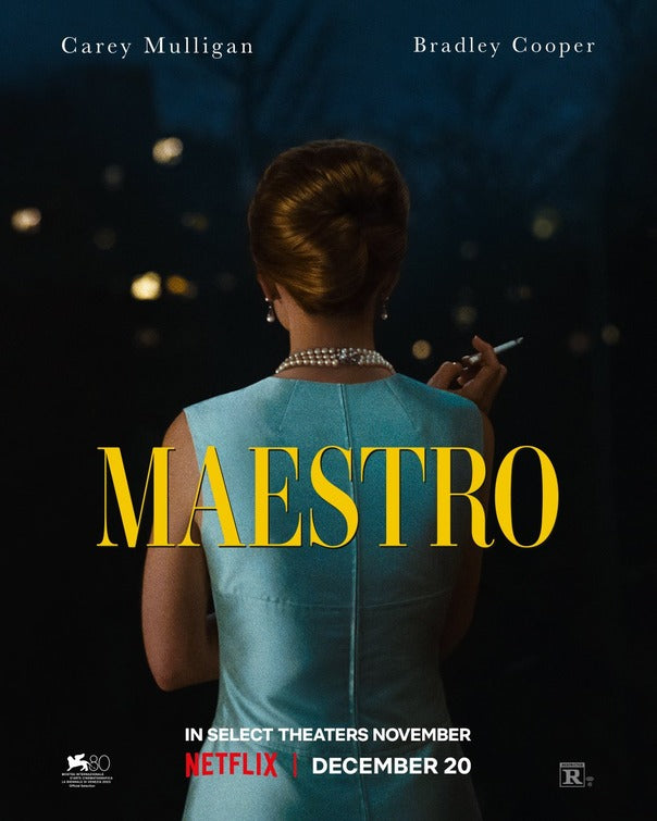 1000 piece jigsaw puzzle for the movie poster: Maestro (2023)