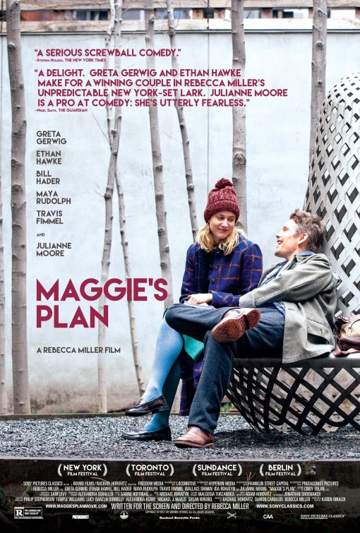 1000 piece jigsaw puzzle for the movie poster: Maggie's Plan (2016)