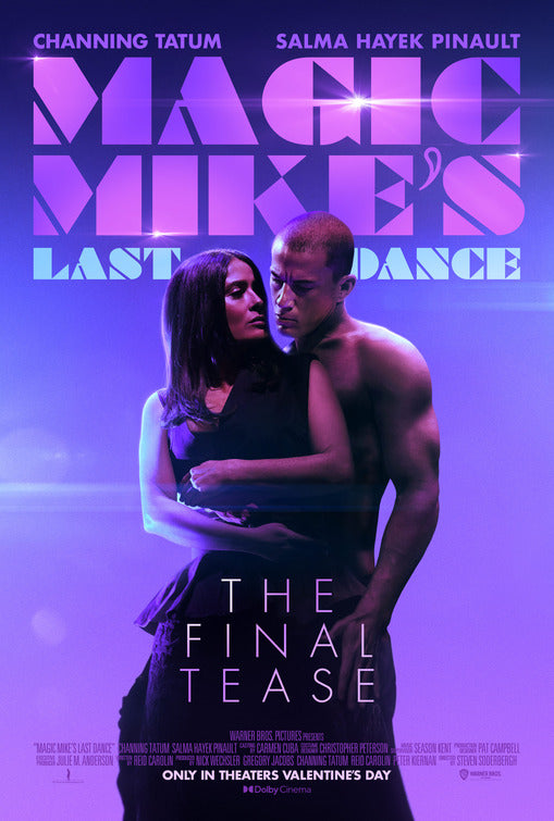 1000 piece jigsaw puzzle for the movie poster: Magic Mike's Last Dance (2023)