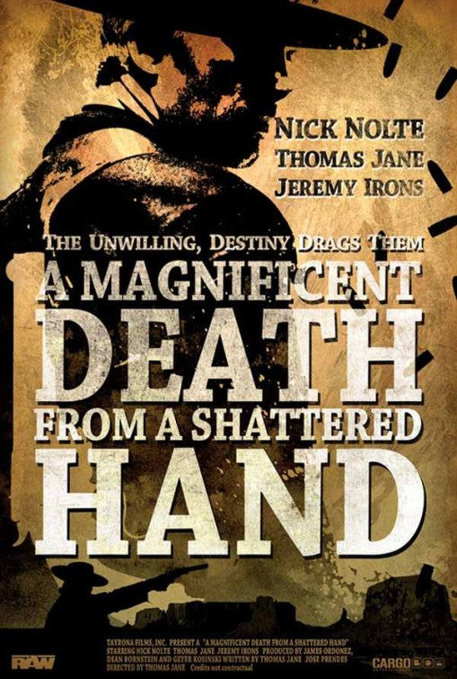1000 piece jigsaw puzzle for the movie poster: A Magnificent Death from a Shattered Hand (2014) ver2