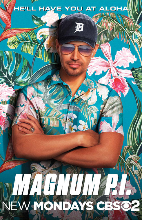1000 piece jigsaw puzzle for tv poster: Magnum P.I.