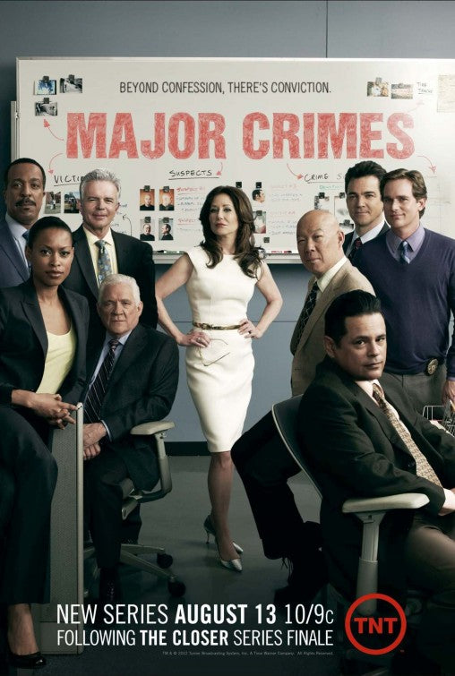 1000 piece jigsaw puzzle for tv poster: Major Crimes
