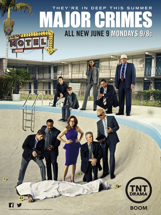 1000 piece jigsaw puzzle for tv poster: Major Crimes, ver3