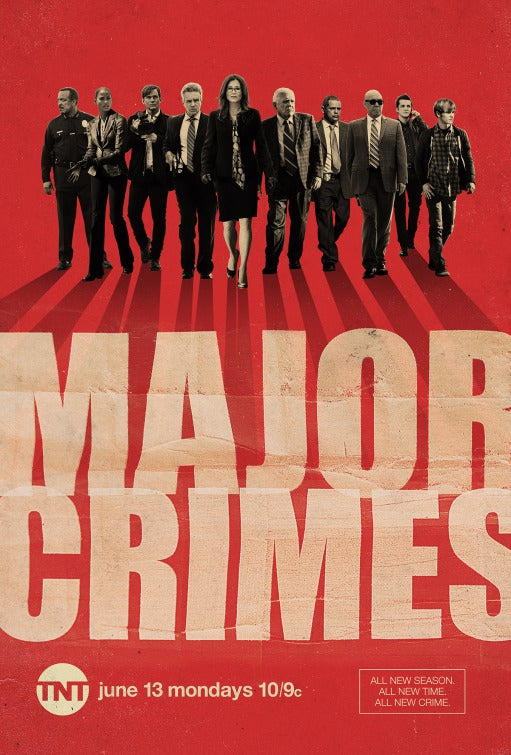 1000 piece jigsaw puzzle for tv poster: Major Crimes, ver6