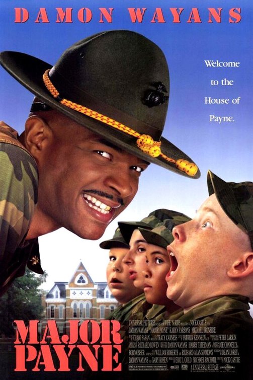 the movie poster: Major Payne (1995)