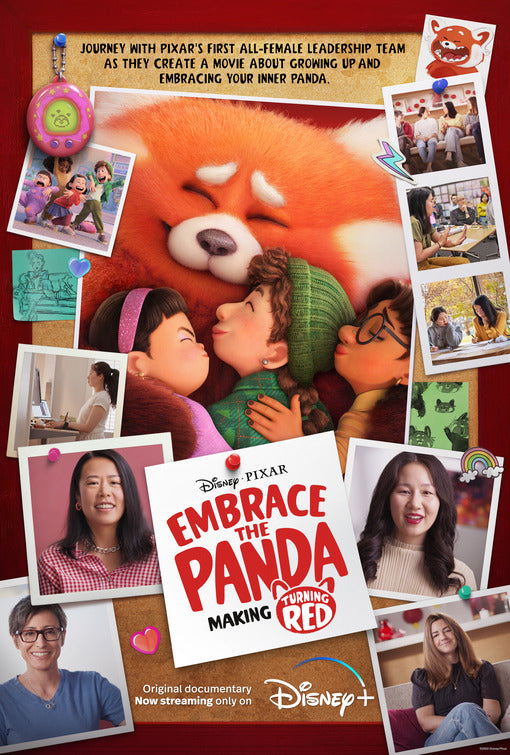 1000 piece jigsaw puzzle for tv poster: Embrace the Panda: Making Turning Red