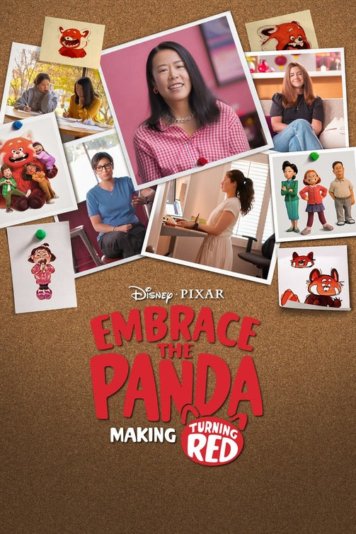 1000 piece jigsaw puzzle for tv poster: Embrace the Panda: Making Turning Red, ver2