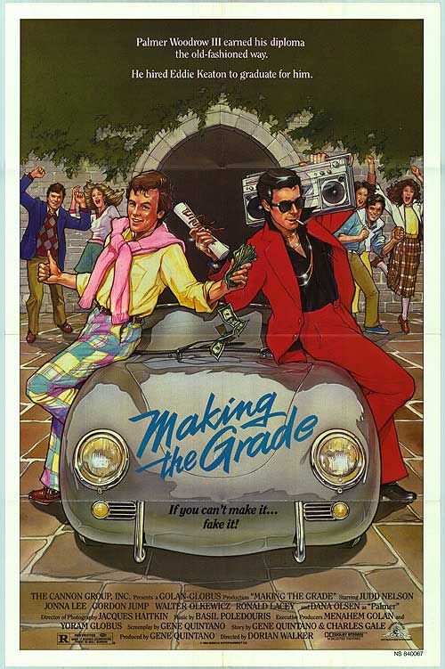 the movie poster: Making the Grade (1984)