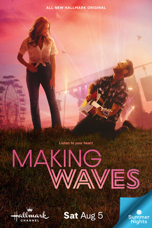1000 piece jigsaw puzzle for the movie poster: Making Waves (2023)