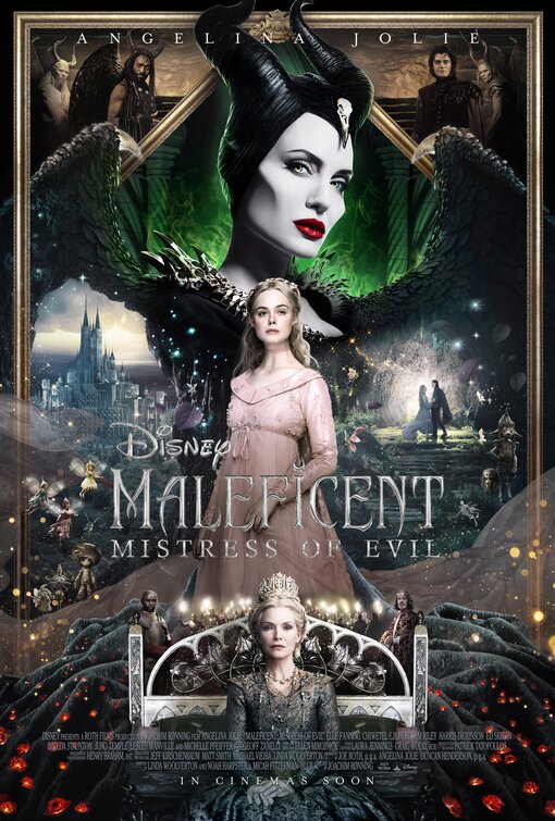 1000 piece jigsaw puzzle for the movie poster: Maleficent: Mistress of Evil (2019) ver16