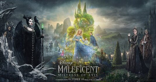 1000 piece jigsaw puzzle for the movie poster: Maleficent: Mistress of Evil (2019) ver7