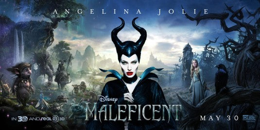 1000 piece jigsaw puzzle for the movie poster: Maleficent (2014) ver6