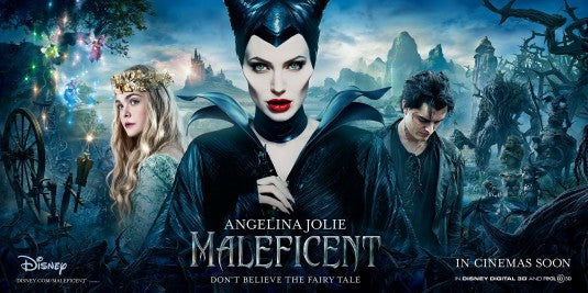 1000 piece jigsaw puzzle for the movie poster: Maleficent (2014) ver7