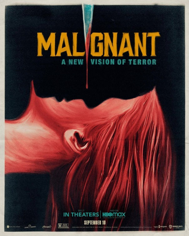 1000 piece jigsaw puzzle for the movie poster: Malignant (2021) ver2