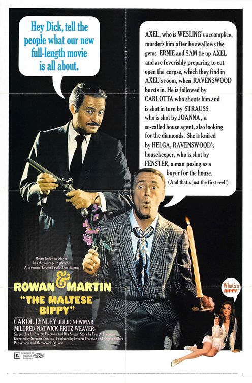 the movie poster: The Maltese Bippy (1969)