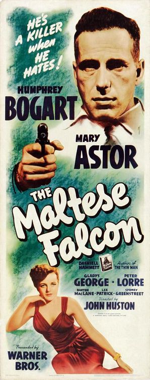 the movie poster: The Maltese Falcon (1941) ver3