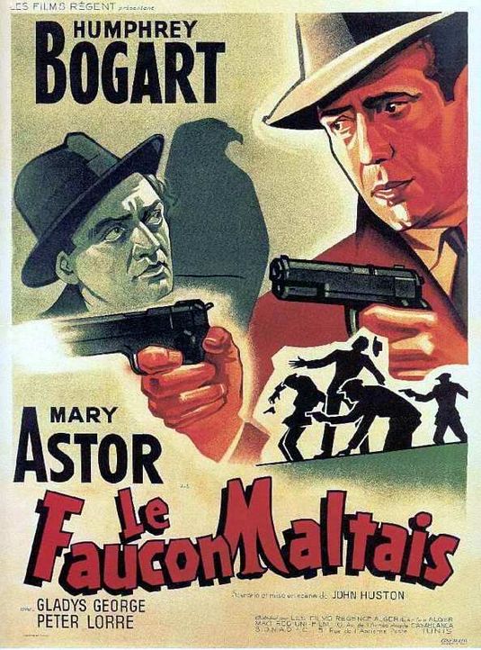 the movie poster: The Maltese Falcon (1941) ver6