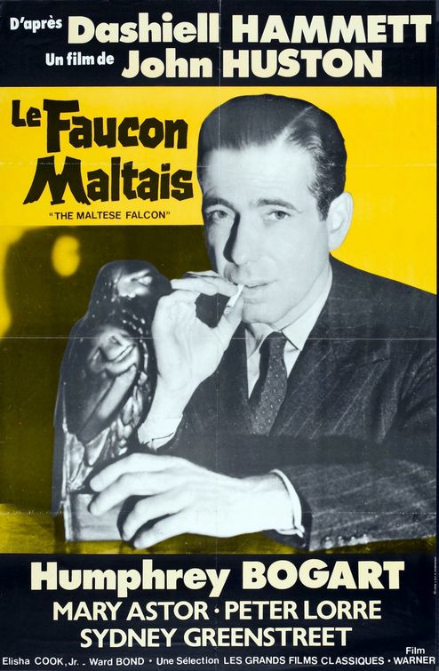 the movie poster: The Maltese Falcon (1941) ver8