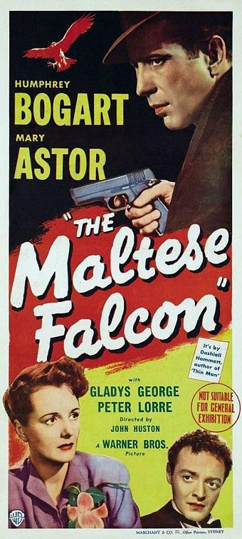the movie poster: The Maltese Falcon (1941) ver9