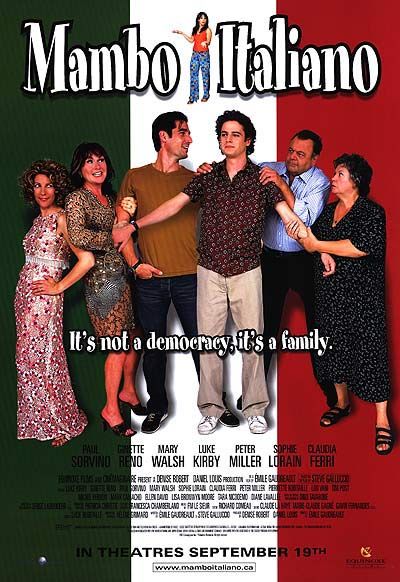the movie poster: Mambo Italiano (2003)
