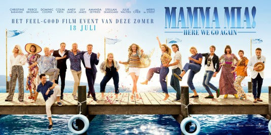 1000 piece jigsaw puzzle for the movie poster: Mamma Mia! Here We Go Again (2018) ver2