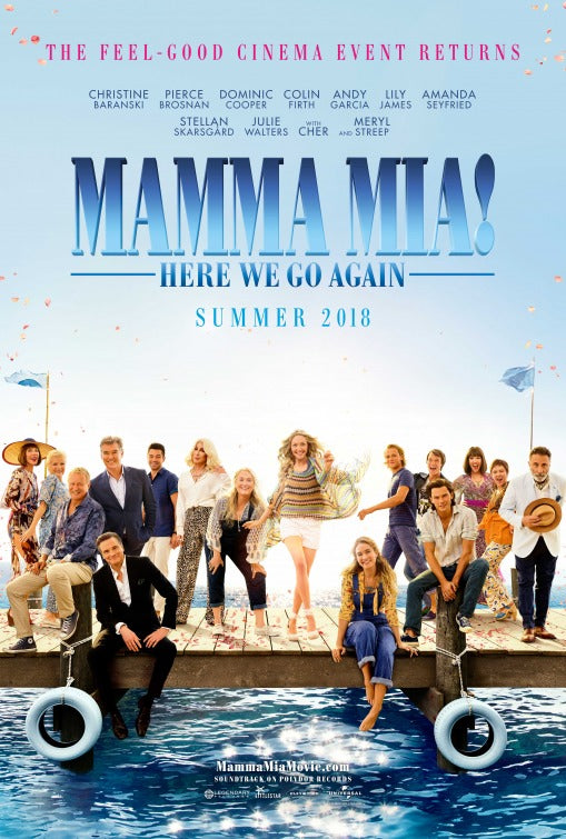 1000 piece jigsaw puzzle for the movie poster: Mamma Mia! Here We Go Again (2018) ver4