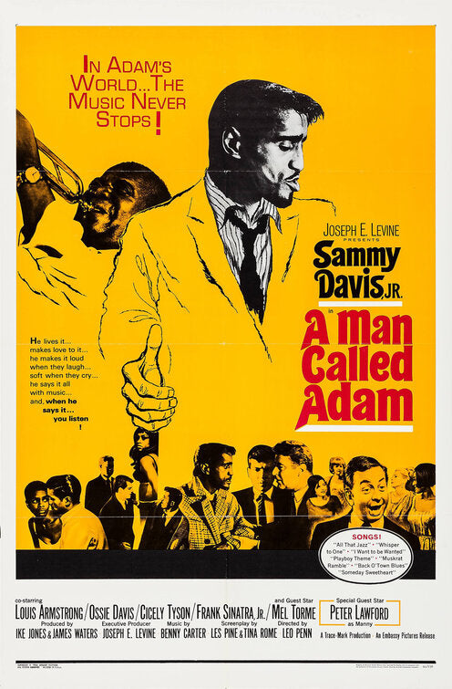 1000 piece jigsaw puzzle for the movie poster: A Man Called Adam (1966)