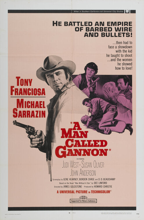 the movie poster: A Man Called Gannon (1968)