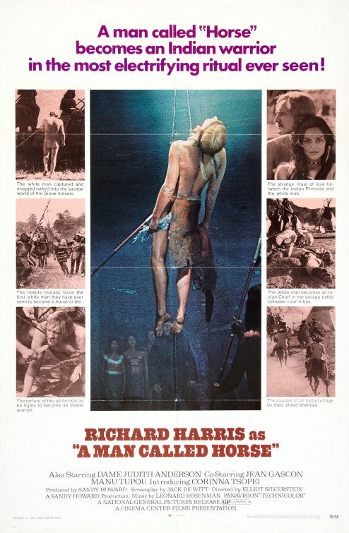 the movie poster: A Man Called Horse (1970)
