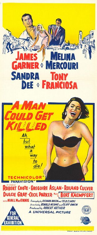 the movie poster: A Man Could Get Killed (1966)