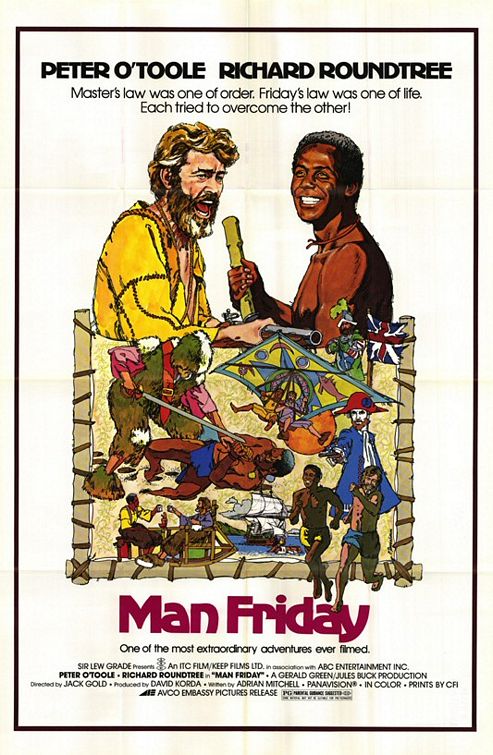the movie poster: Man Friday (1976)