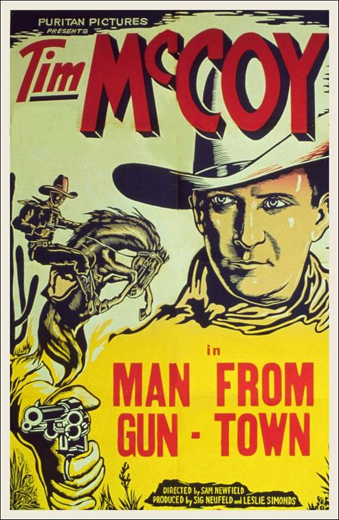 the movie poster: Man From Gun-Town (1935)