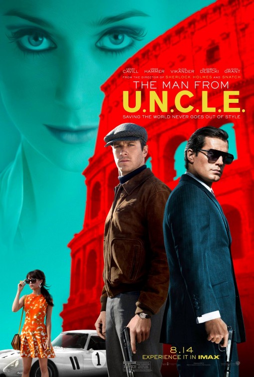 1000 piece jigsaw puzzle for the movie poster: The Man from U.N.C.L.E. (2015) ver2