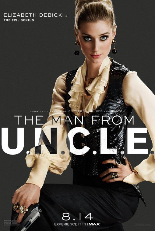 1000 piece jigsaw puzzle for the movie poster: The Man from U.N.C.L.E. (2015) ver5