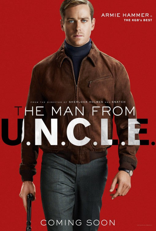 1000 piece jigsaw puzzle for the movie poster: The Man from U.N.C.L.E. (2015) ver8