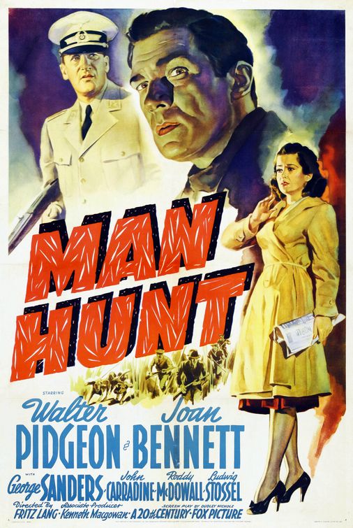 the movie poster: Man Hunt (1941)