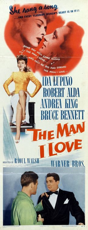 the movie poster: The Man I Love (1947) ver2