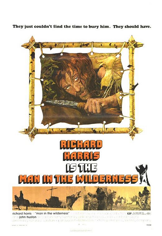 the movie poster: Man in the Wilderness (1971)