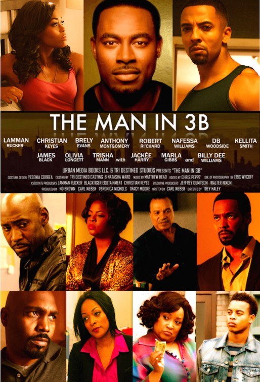 1000 piece jigsaw puzzle for the movie poster: The Man in 3B (2015)
