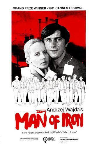 the movie poster: Man of Iron (1981)