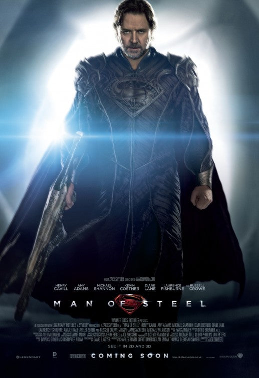 1000 piece jigsaw puzzle for the movie poster: Man of Steel (2013) ver11